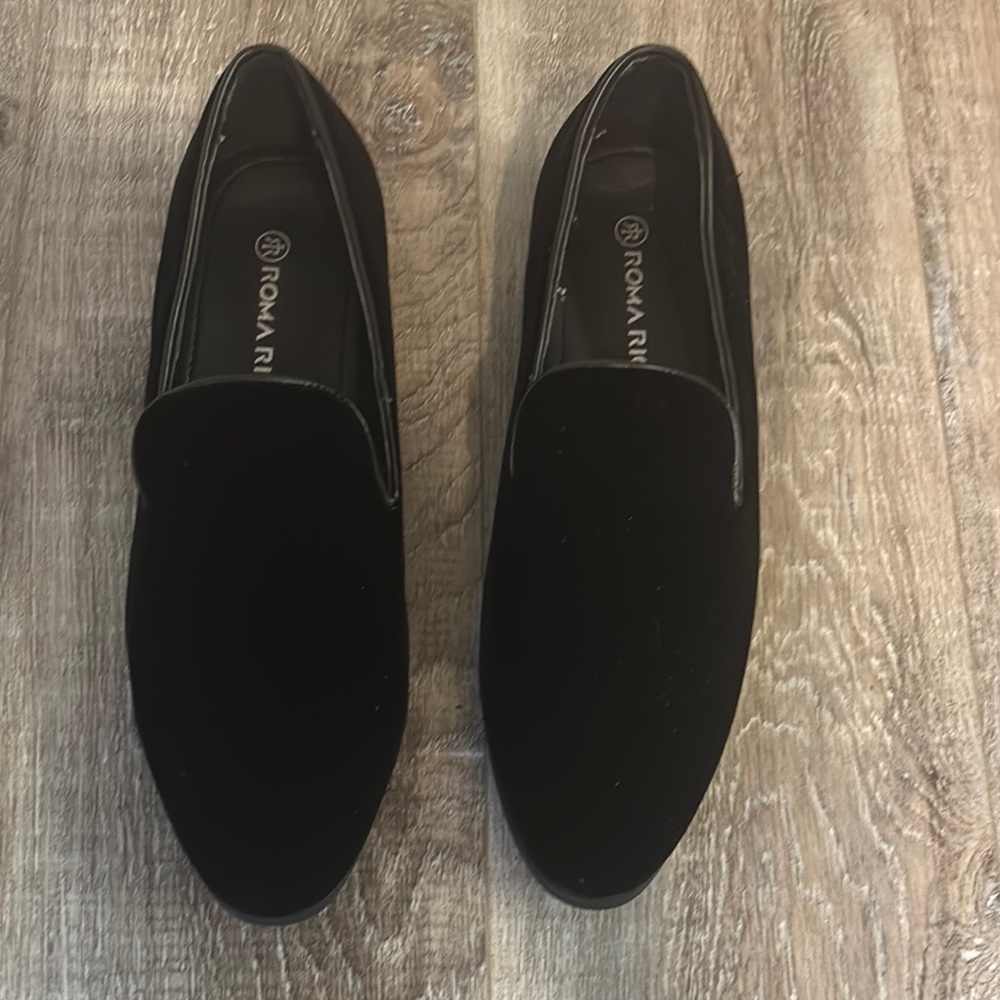 Roma Rio Men's Elegant Black Loafers